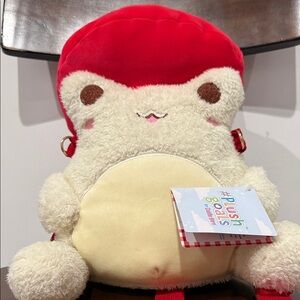 Cuddle barn toadstool wawa toad backpack